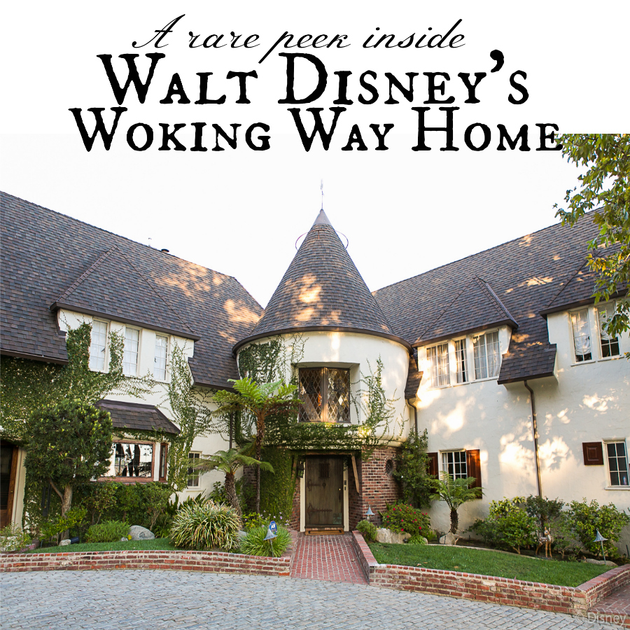 A Virtual Tour of Walt Disney's Home #DisneyInHomeEvent