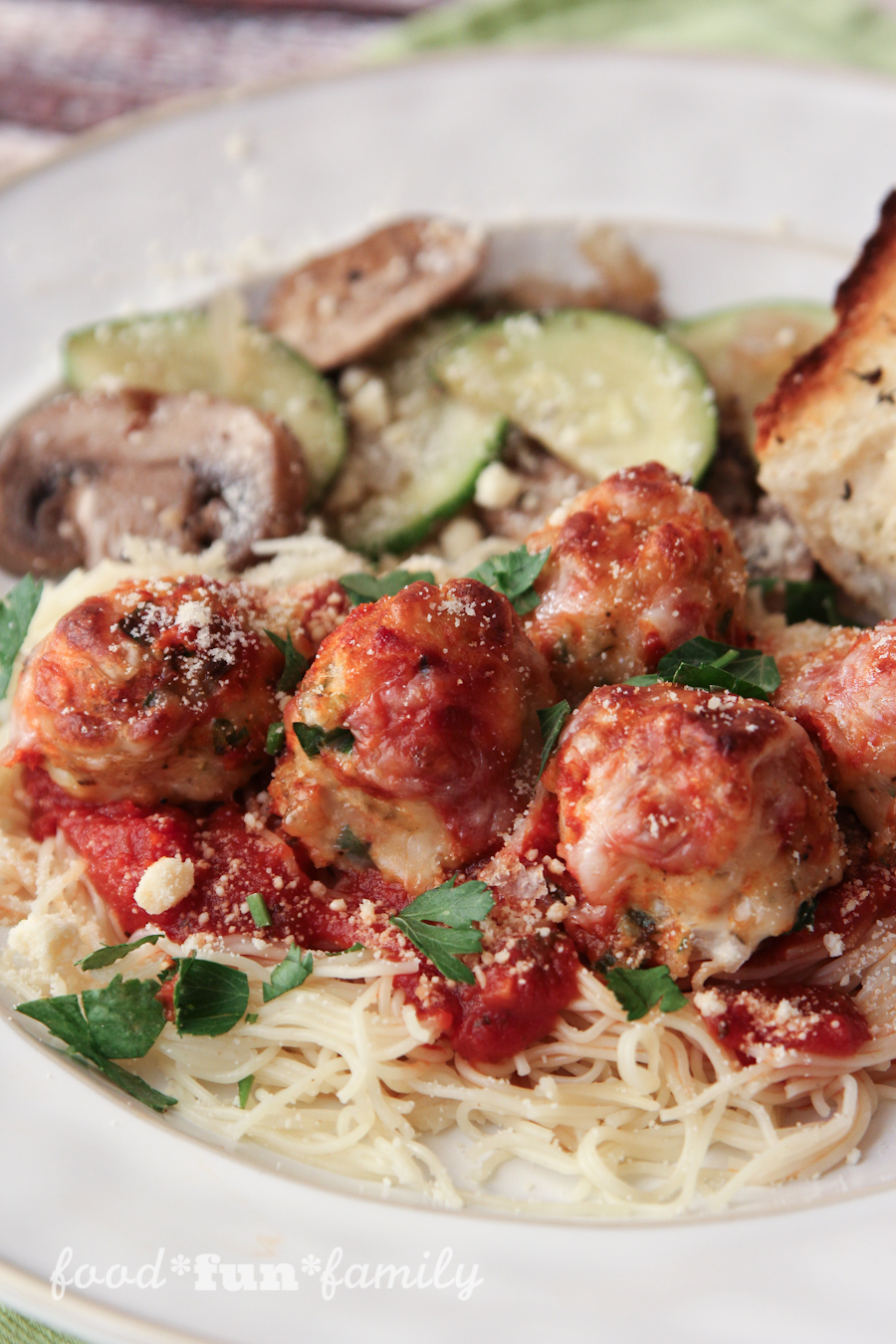 Chicken Parmesan Meatballs