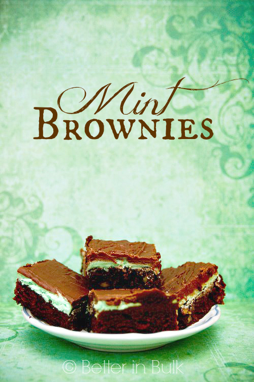 BYU mint brownies