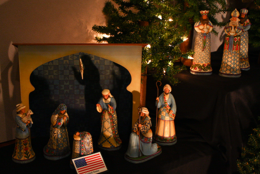 Nativity scene from the United States