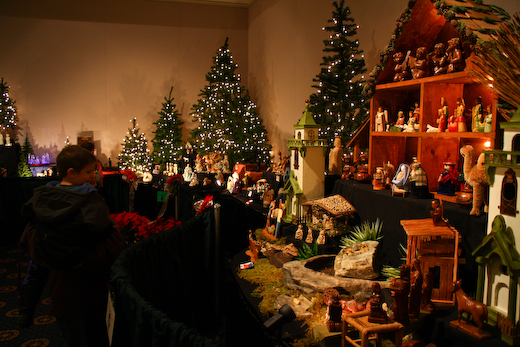 International Nativity display