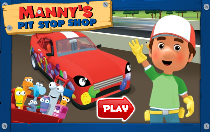 Handy Manny Pit Stop Shop Game