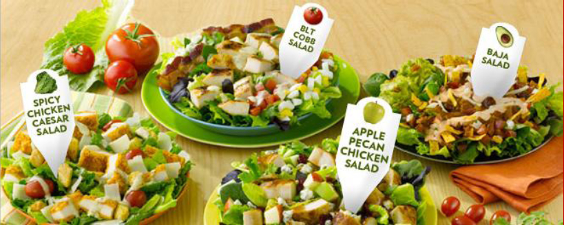 wendy's salads