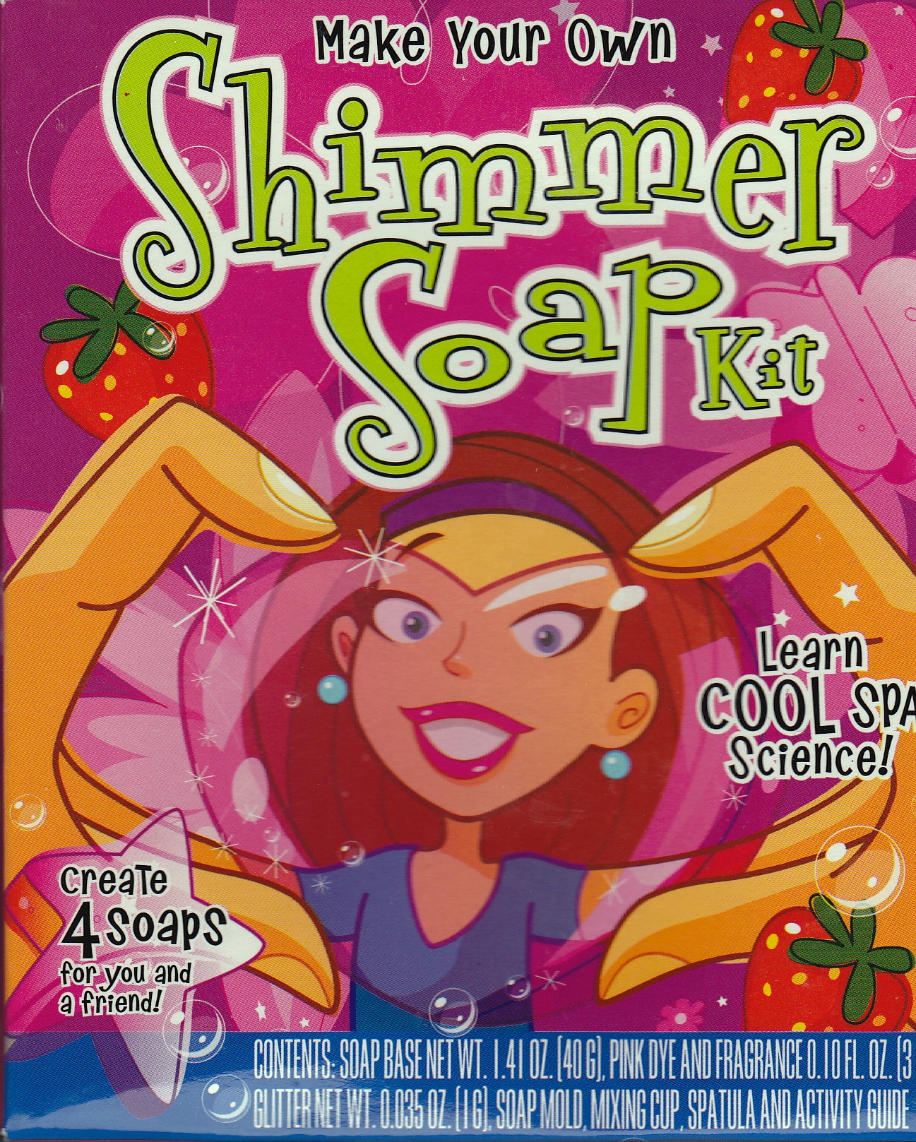 shimmer soap