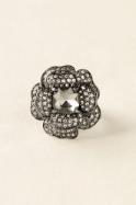 belle fleur ring hematite