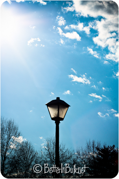 Valentine's Day blue sky