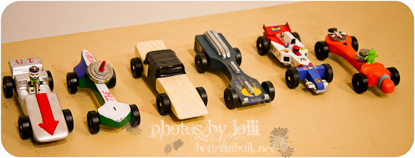 Pinewood Derby Cars