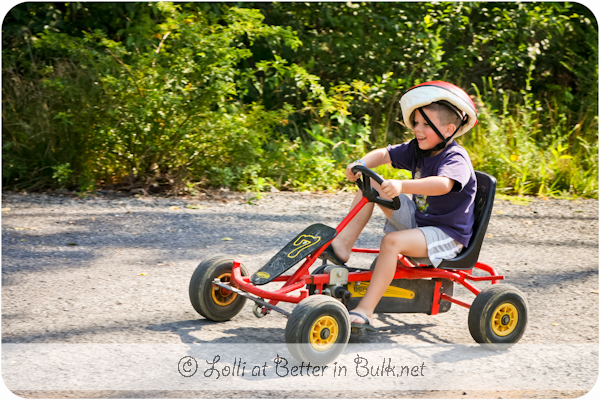 pedal cars at Jellstone Park