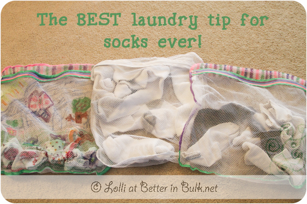 best laundry sock tip ever 