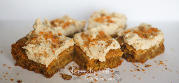 Butterfinger blondies