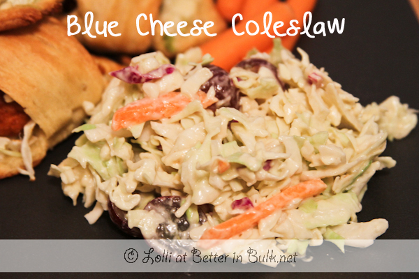 blue cheese coleslaw