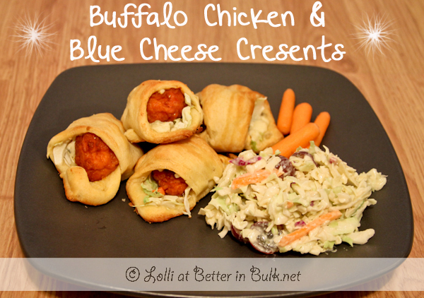 buffalo chicken blue cheese cresents