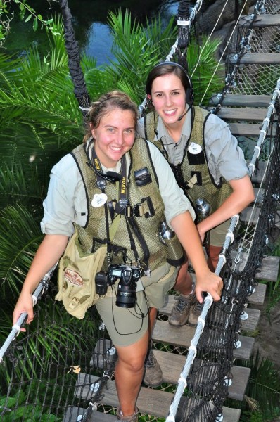 Our guides on the Wild Africa Trek at Disney's Animal Kingdom