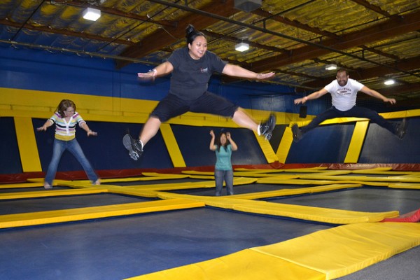 giant trampoline