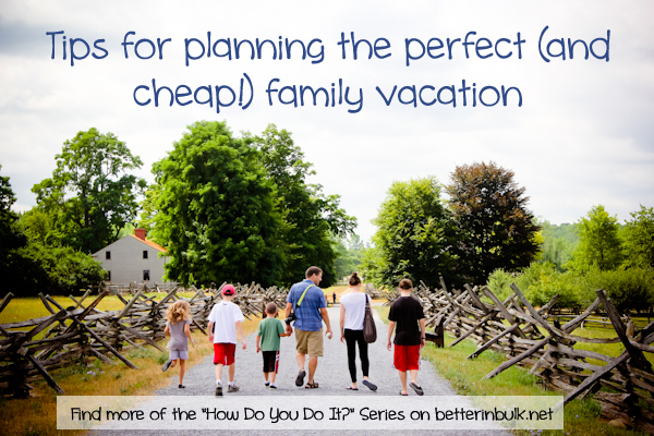 cheap family vacation tips