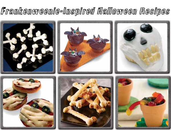 Halloween recipes from Frankenweenie