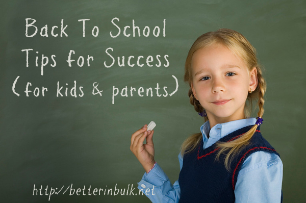 Back to school Tips - dos and don'ts for parents and students