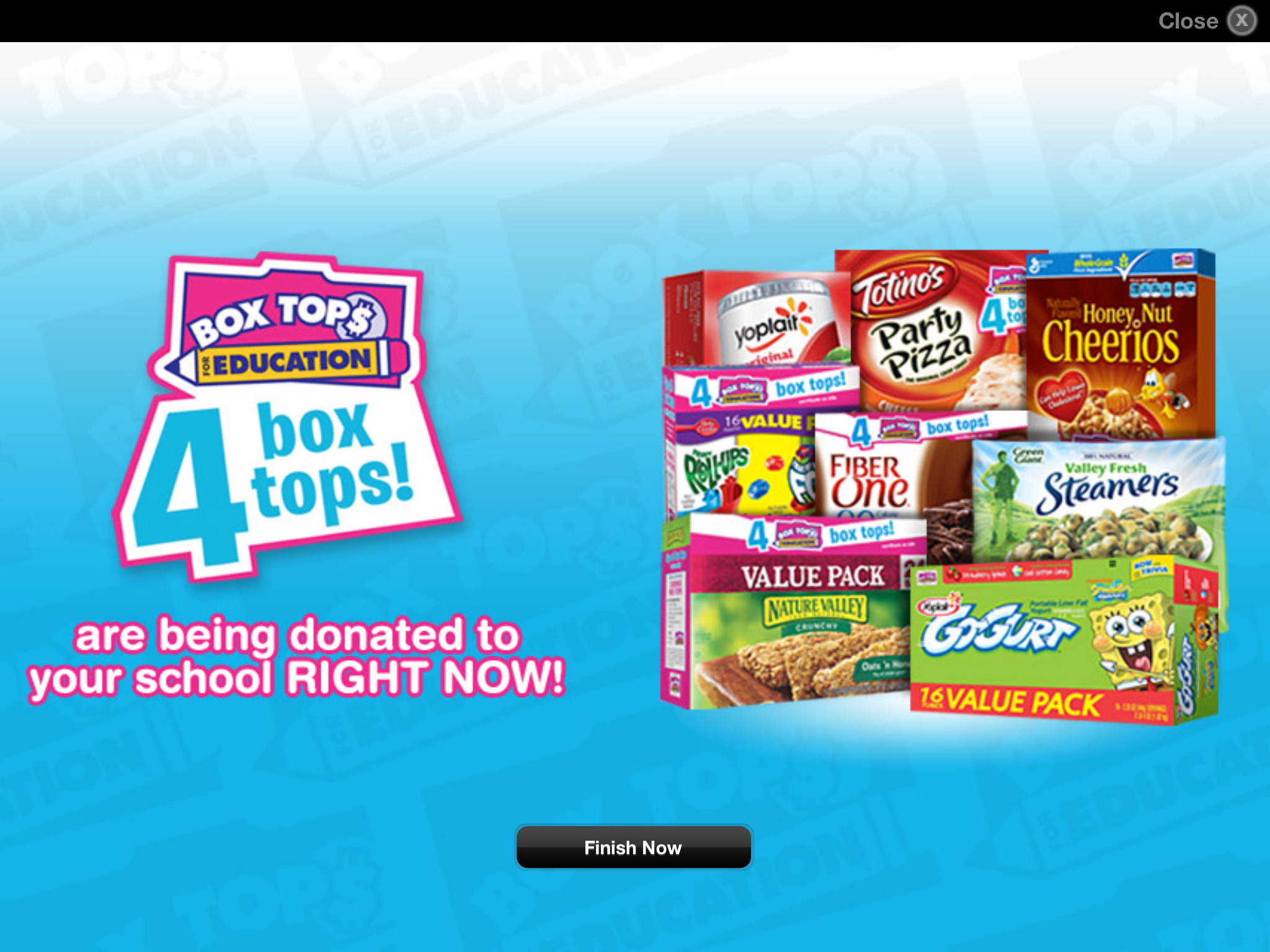 earn extra Box Tops 4 Education with Jingit