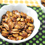 Fiery Sriracha Roasted Pumpkin Seeds 