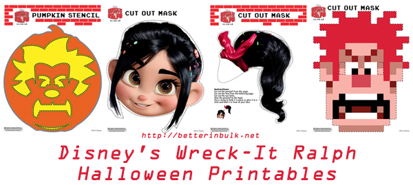 Wreck-It-Ralph printables