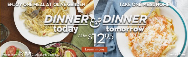 Olive Garden dinner-today-dinner-tomorrow