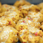 Pumpkin cranberry cookies