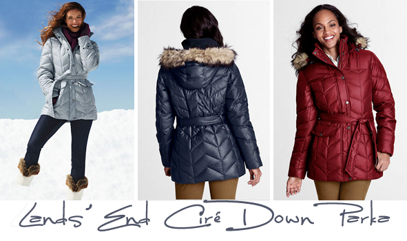 Lands End Cire Down Parka My New Winter Coat Giveaway