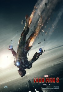 new IRON MAN 3 Disney movie poster