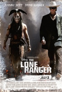 new Disney LONE ranger movie poster