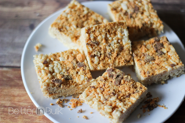 butterfinger rice crispy treats recipe