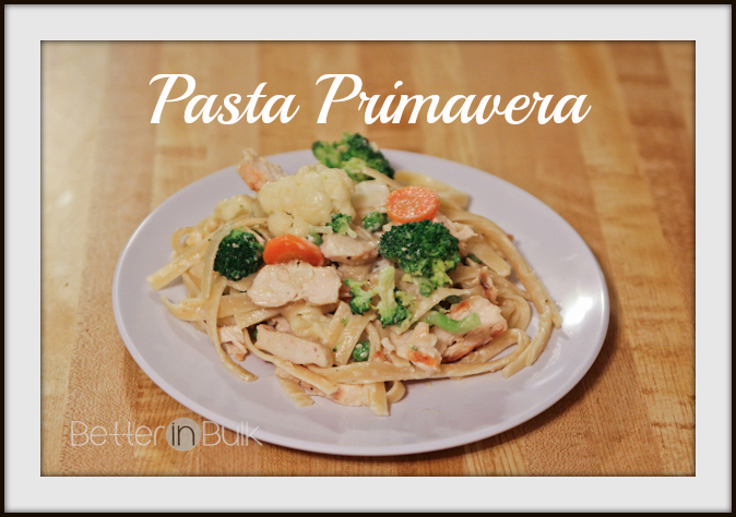 pasta primavera