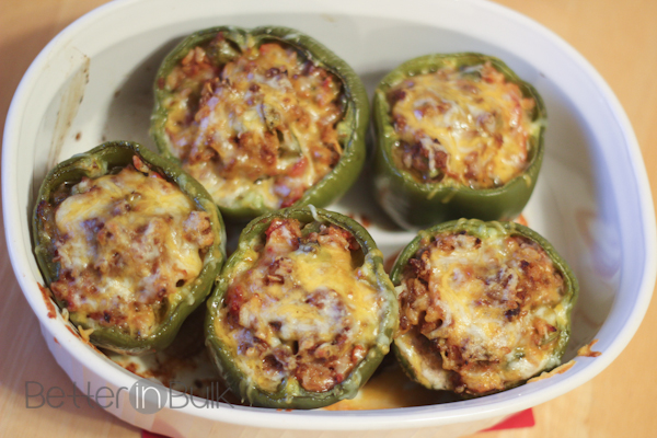 stuffed bell pepper 3 ways