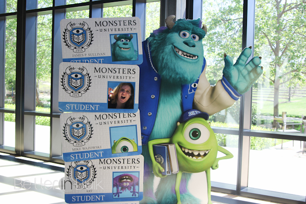 Monsters University Freshman orientation at Pixar Animation Studios