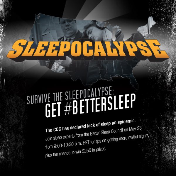 Sleepocalypse - get #bettersleep twitter party