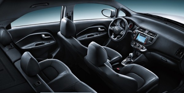 kia-rio-5 door interior