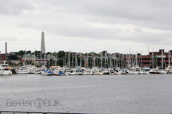 Rainy day in Boston, Massachusetts