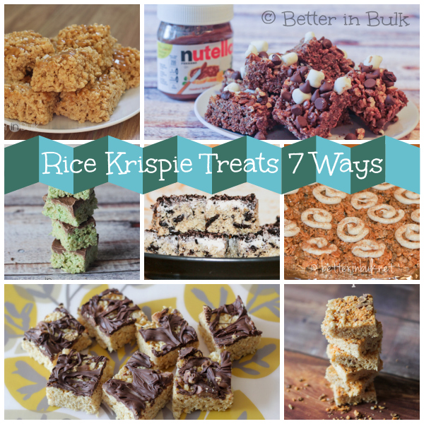 Rice Krispie Treats recipe round up