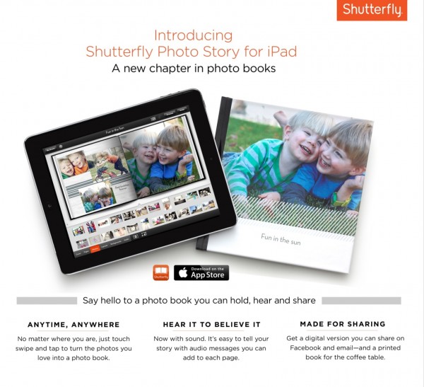 Shutterfly iPad app