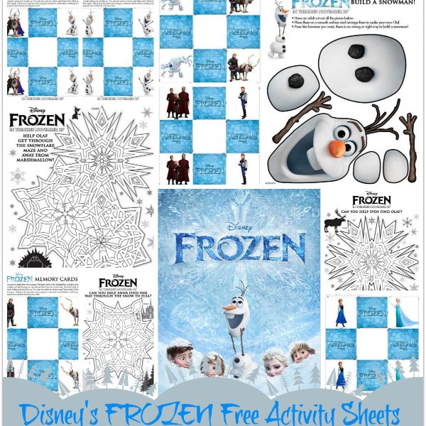 Disney's FROZEN – Free Printable Activity Sheets disney-s-frozen-free-printable-activity-sheets