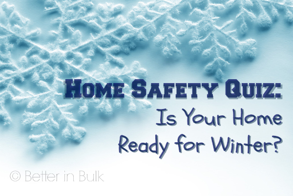 Home safety quiz