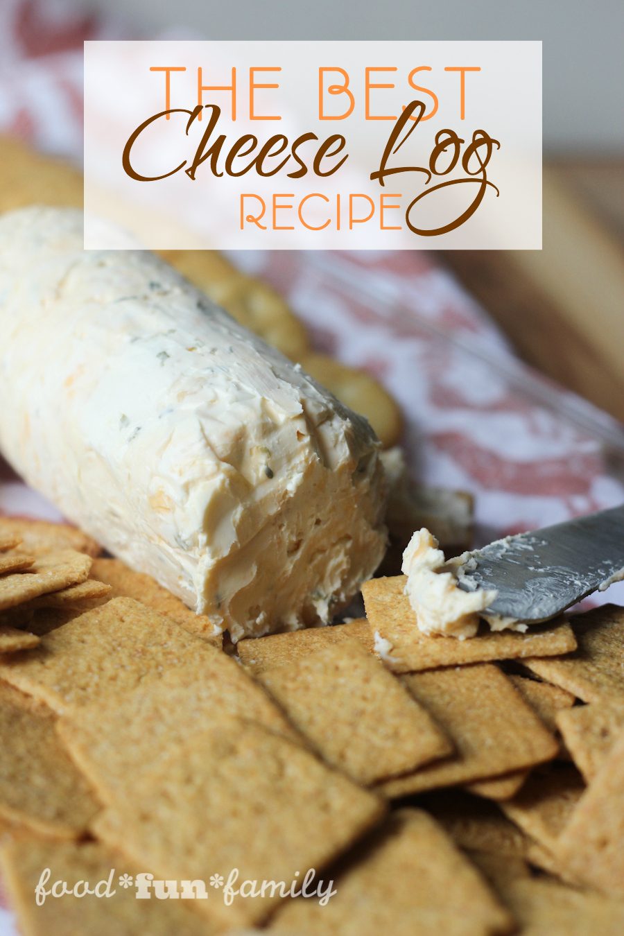 The best cheese log recipe for the holidays and beyond. This is a family favorite holiday appetizer, along with crackers. We have it at each holiday gathering!