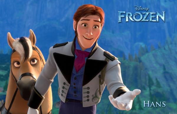 Santino Fontana as Prince Hans in Disney's Frozen