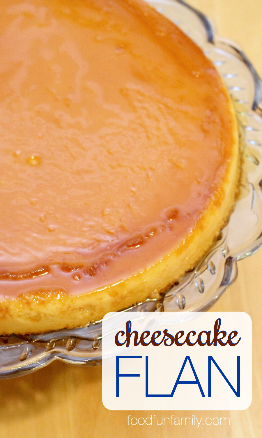 Cheesecake flan takes two amazing treats and combines the best parts of each to make one incredible dessert!