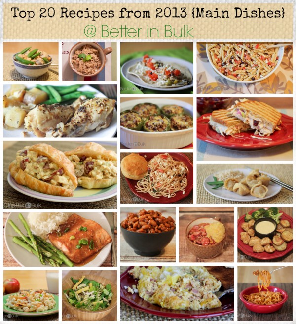 Top 20 Recipes from 2013