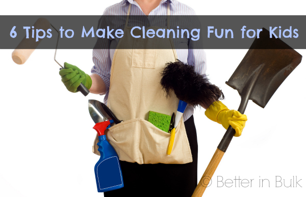 6 Tips to Make Cleaning Fun for Kids