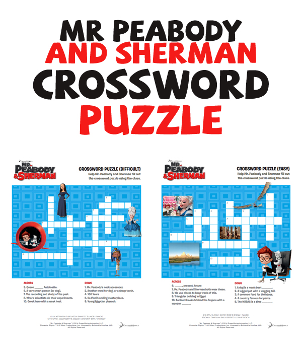 MrPeabodyandSherman-Crossword