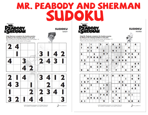 MrPeabodyandSherman-Sudoku