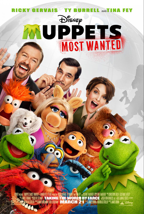 Muppets Most Wanted poster