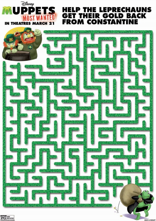 Muppets Leprechaun Maze