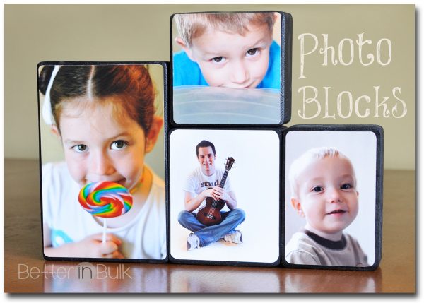 Photo Blocks: an easy DIY craft project that uses your favorite family pictures and turns them into beautiful decor for your house!